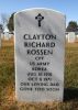 Clayton Richard Rossen - Headstone