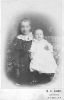 Walter Christ Rossen (less then 1 year old) with his big sister Anna Marie Rossen